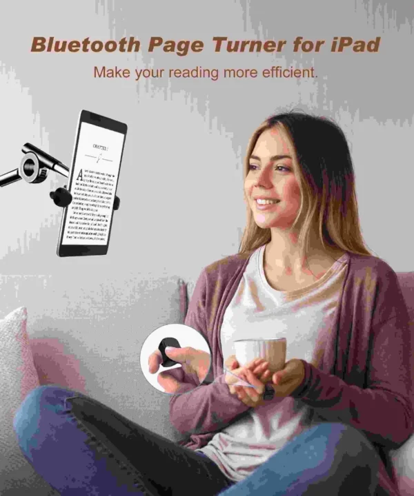 The Wanderer's ScrollMate — Bluetooth Media & Camera Ring Remote