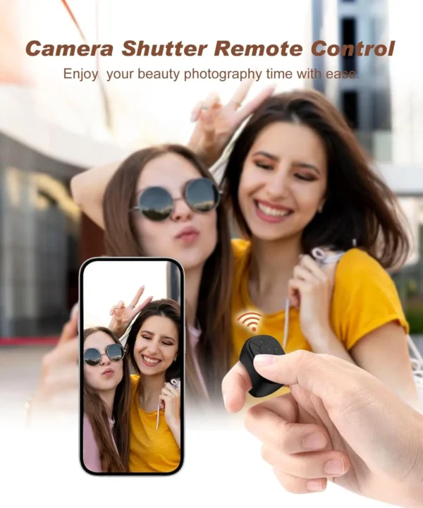 The Wanderer's ScrollMate — Bluetooth Media & Camera Ring Remote