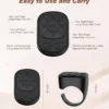 The Wanderer's ScrollMate — Bluetooth Media & Camera Ring Remote
