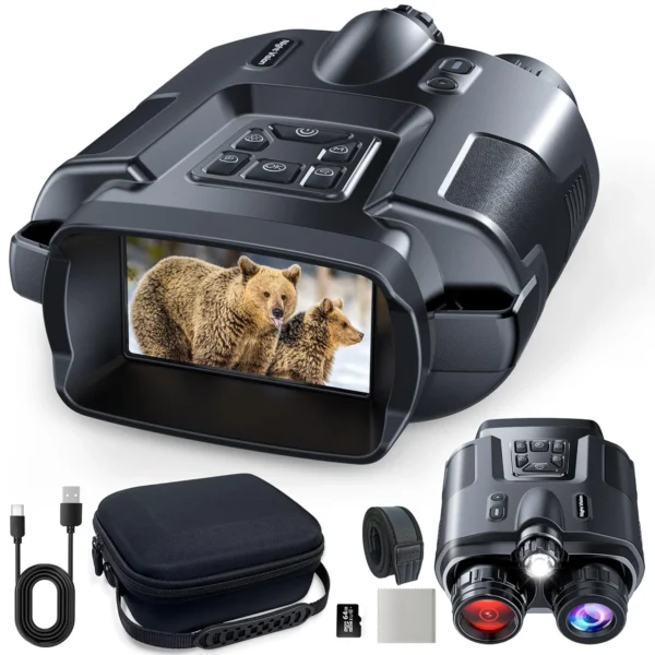 The Wanderer's NightScout 4K Night Vision Binoculars