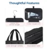 The Deluxe Wanderer's Fold & Go Hanging Toiletry Bag