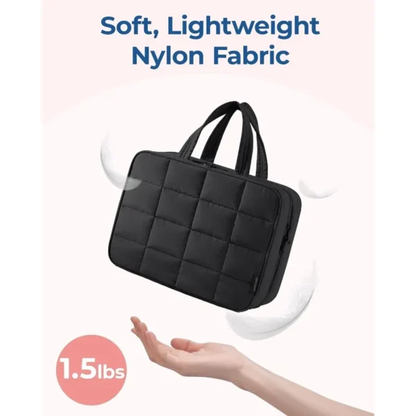 The Deluxe Wanderer's Fold & Go Hanging Toiletry Bag