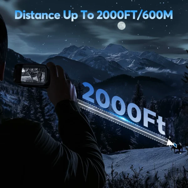 The Wanderer's NightScout 4K Night Vision Binoculars